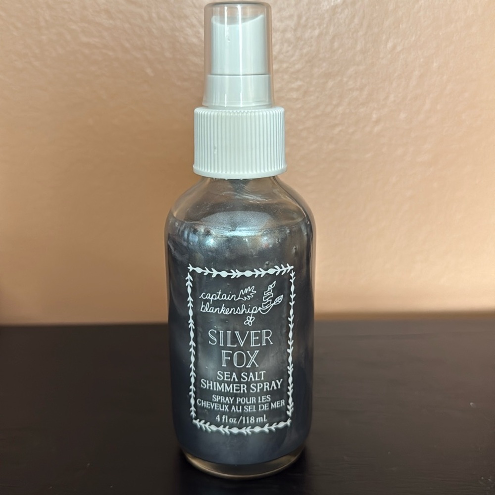NWOT Captain Blankenship Silver Fox Sea Salt Spray; Texturizing & Volumizing 4oz